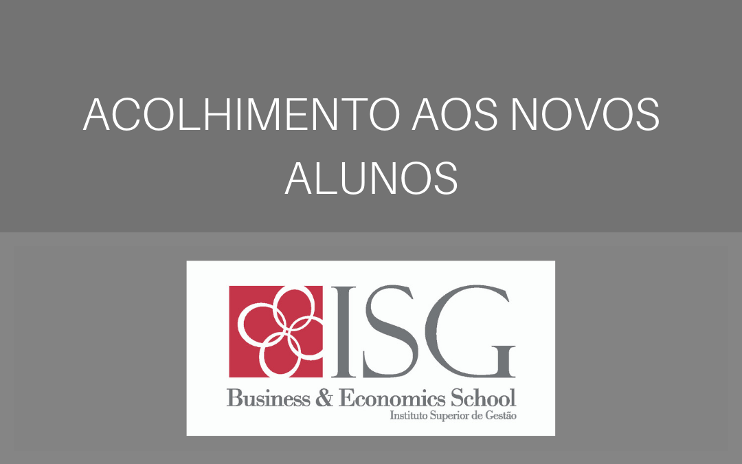 Acolhimento aos novos Alunos