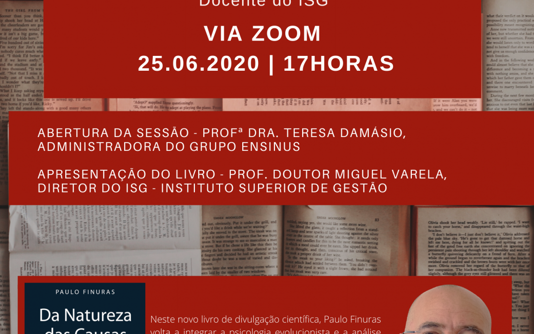 Lançamento do Livro do Prof. Doutor Paulo Finuras