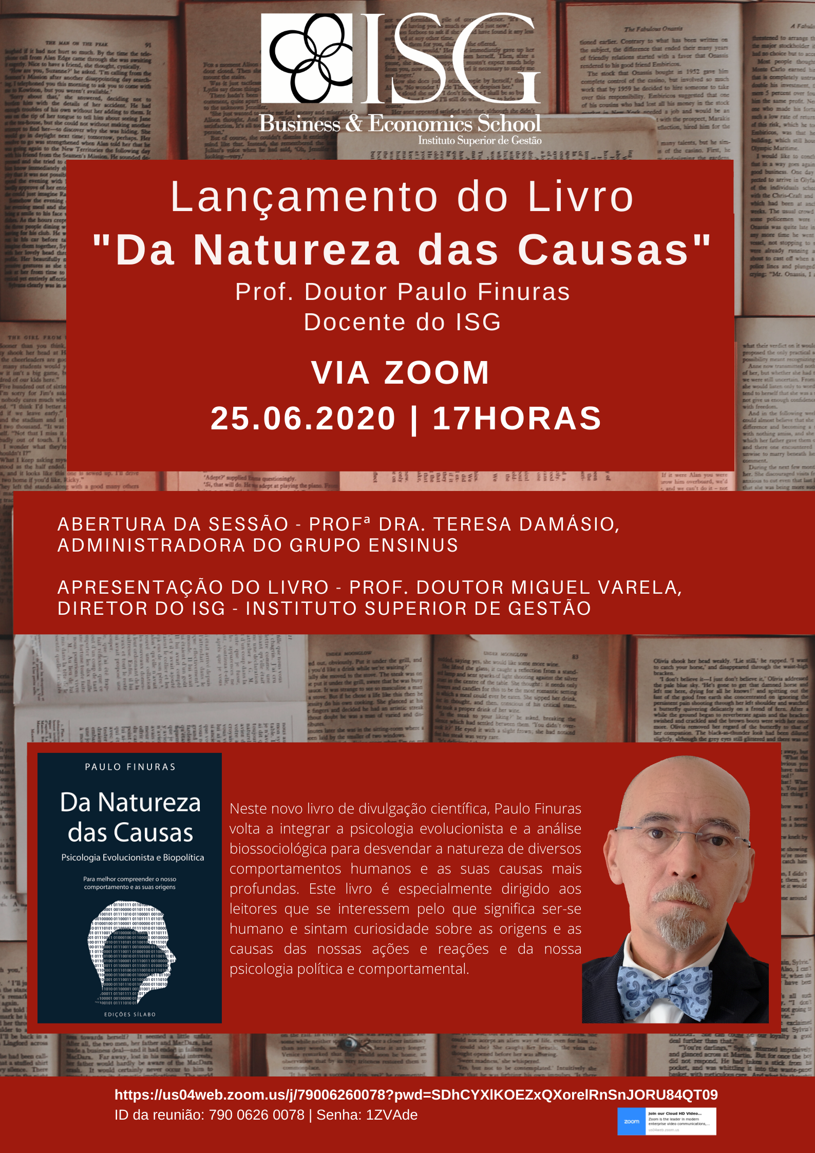 Lançamento do Livro Prof. Paulo Finuras