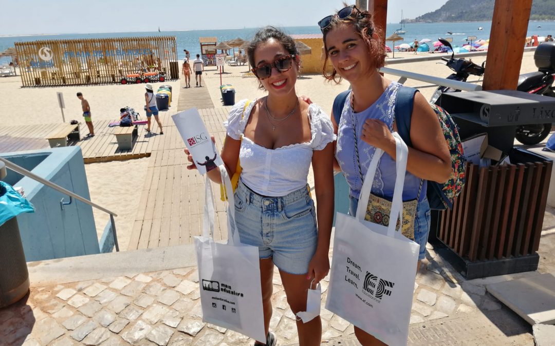 Divulgação da Oferta Educativa do ISG nas praias