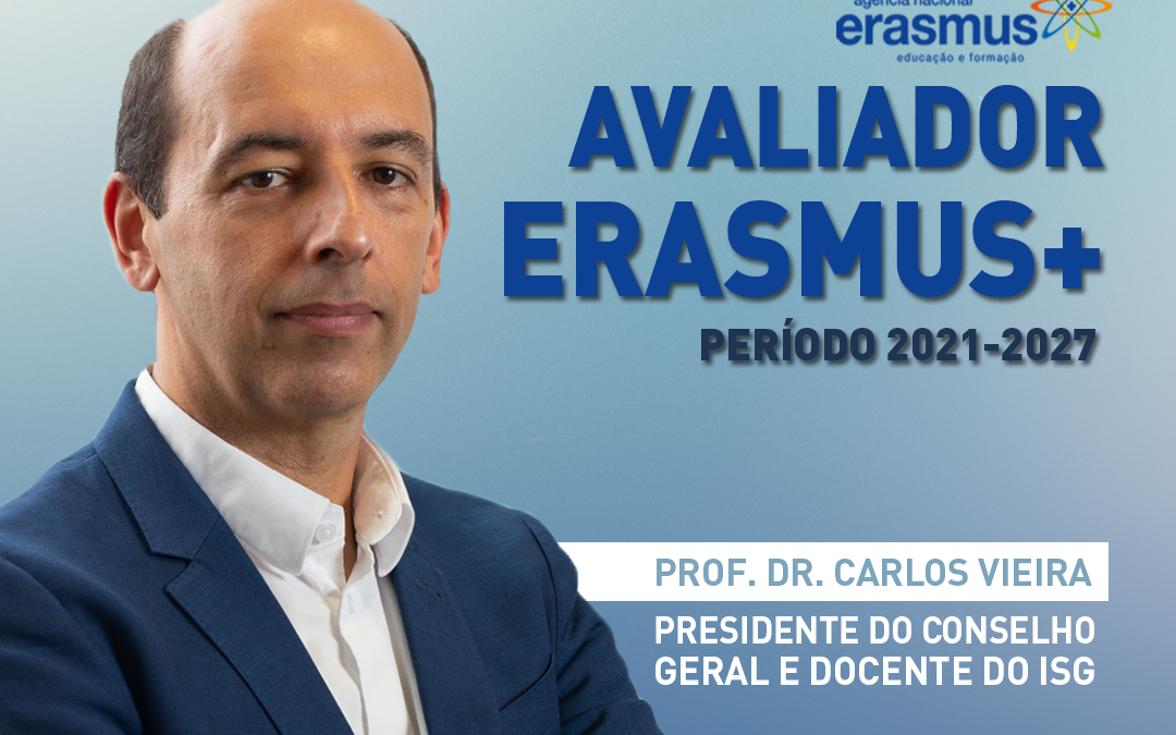 Prof. Dr. Carlos Vieira como Avaliador Erasmus+