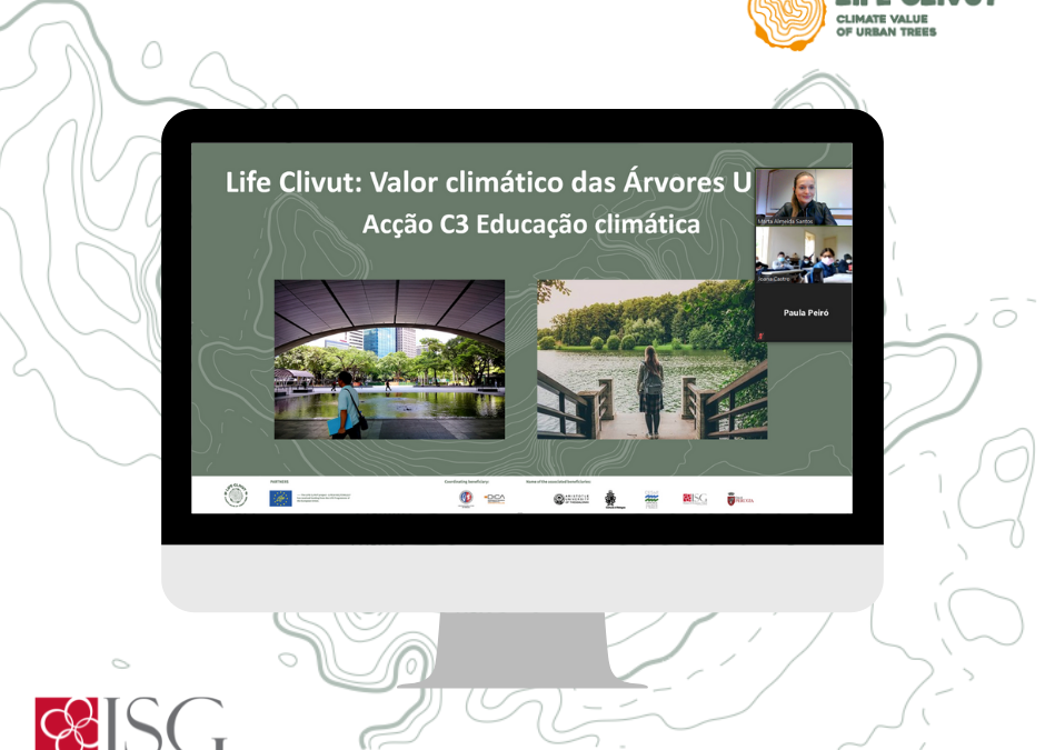 Sessão de Educação Climática – Projeto LifeClivut, do ISG