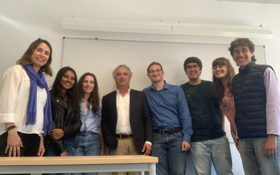 Estudantes da Licenciatura em Gestão do Turismo receberam Dr. António Marques Vidal, Presidente da APECATE