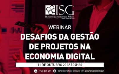 Webinar: “Desafios da Gestão de Projetos na Economia Digital”