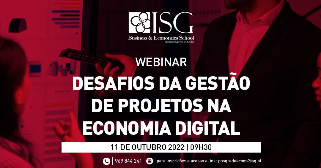 Webinar: “Desafios da Gestão de Projetos na Economia Digital”