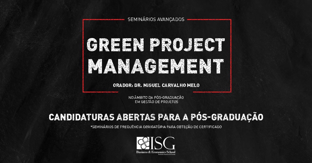 Seminário Avançado: “Green Project Management”