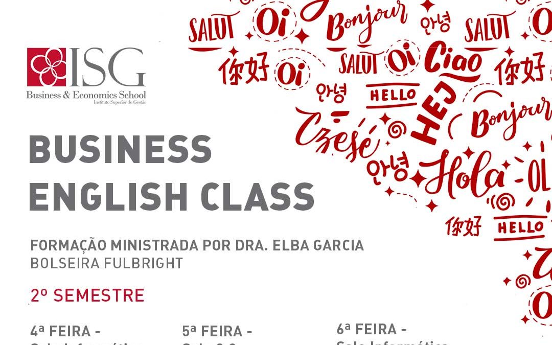 Business English Class – 2º Semestre