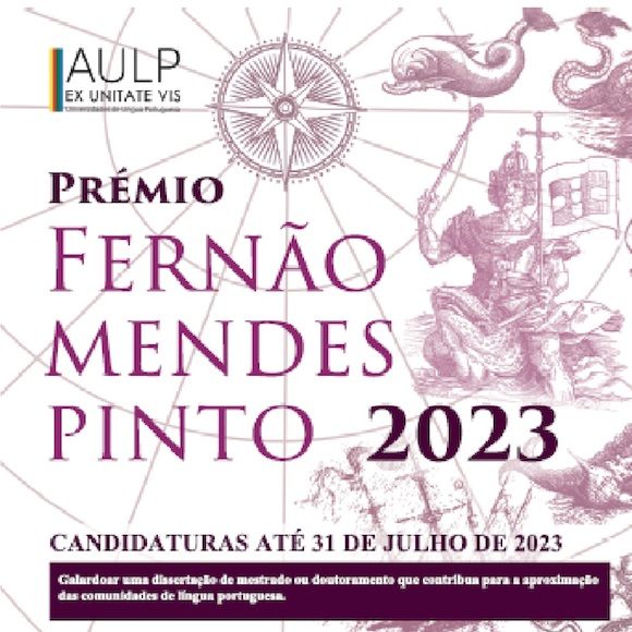 Candidaturas abertas para Prémio Fernão Mendes Pinto