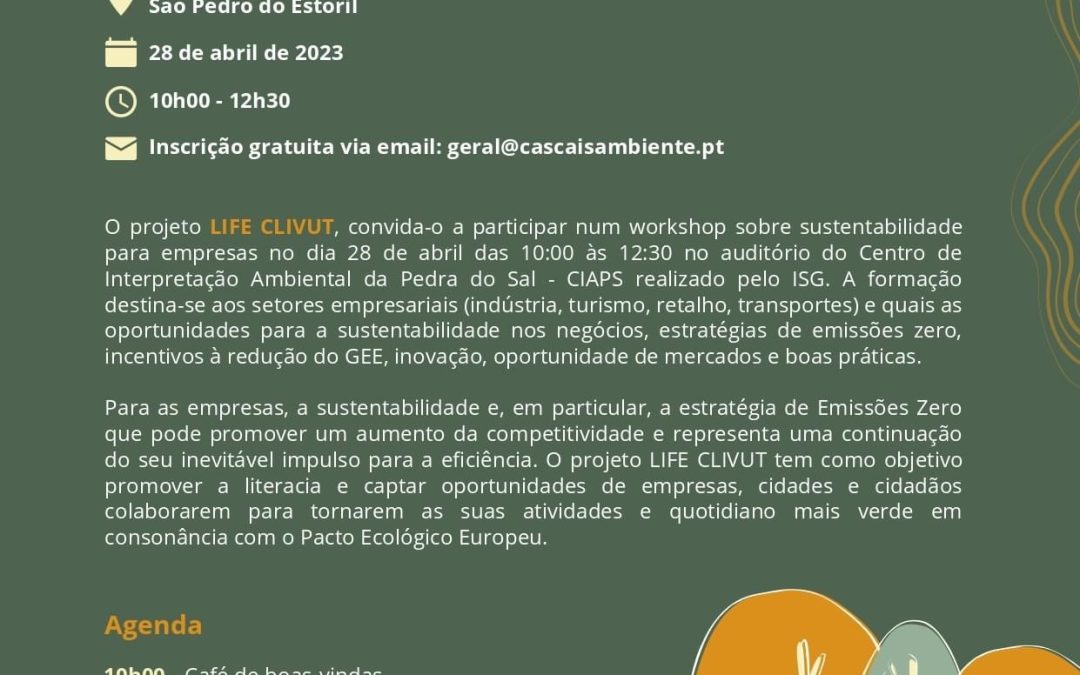 Workshop: “Setores empresariais na ação climática urbana”