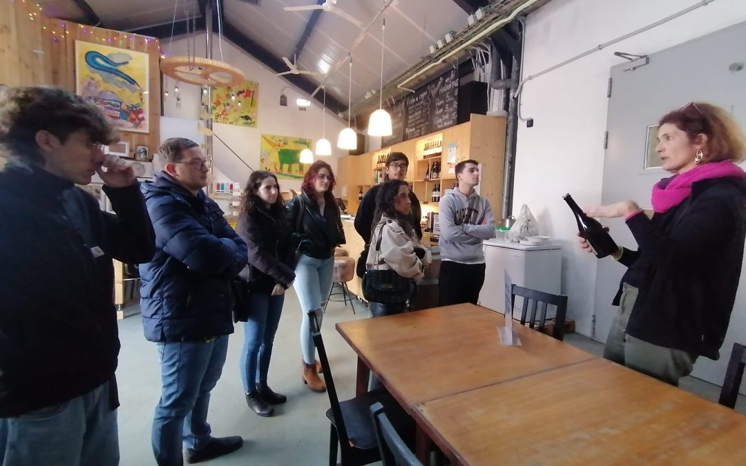 Estudantes visitam Adega Belém-Urban Winery