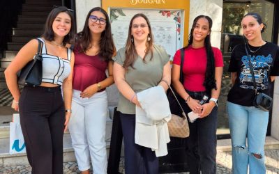 Estudantes de Gestão do Turismo em visita técnica ao Hotel Valverde