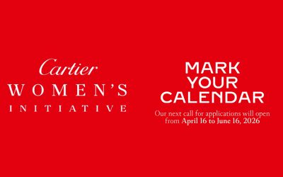 Cartier Women’s Initiative 2027 – datas para inscrições