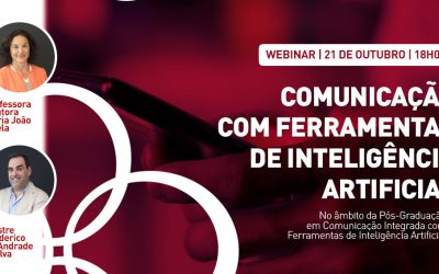 Webinar: “Comunicação com Ferramentas de Inteligência Artificial”